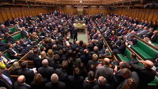 برطانوی پارلیمنٹ میں آزاد فلسطینی ریاست کے حق میں قرارداد پر اسرائیل بلبلا اٹھا