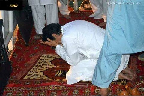 عمران خان کی دعا؟