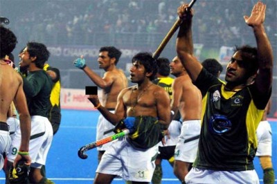 Pakistani hockey players