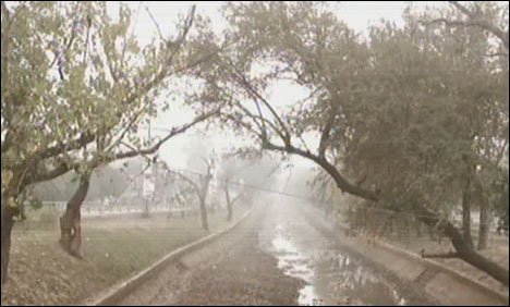 لاہور کا خشک، ٹھنڈا اور دھند میں لپٹا موسم