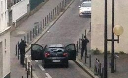 پیرس میں میگزین کے دفتر پر ہونے والے حملے کی ویڈیو جاری