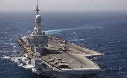 فرانس نے خلیج فارس میں طیارہ بردار بحری جہاز تعینات کر دیا