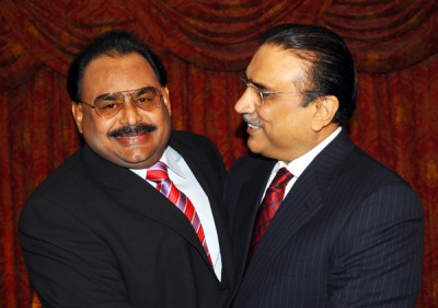 Altaf Hussain ,Asif Zardari