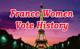 فرانس میں خواتین کے ووٹ کی تاریخ