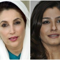 Raveena Tandon And Benazir Bhutto