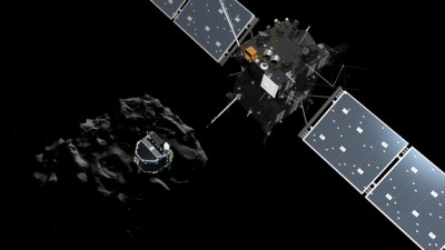Rosetta Spacecraft Comet Landing