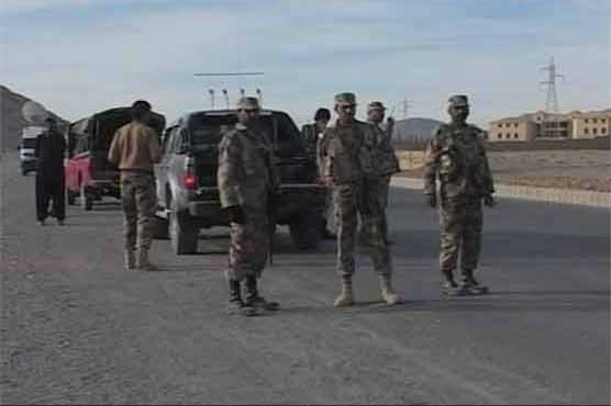 بلوچستان کے مختلف علاقوں میں ایف سی کا سرچ آپریشن، 5 دہشتگرد گرفتار