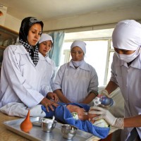Maternal child health midwife