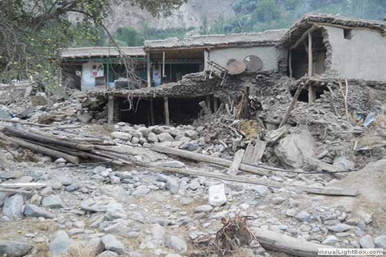 سکردو، گھانچے میں سیلاب سے تباہی، 9 پن بجلی گھر تباہ