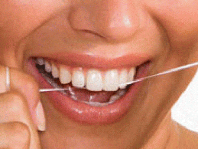 Toothpick with Thread