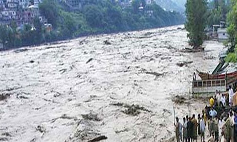 گلگت بلتستان کے دریاؤں میں پانی کی سطح میں ایک بار پھر اضافہ