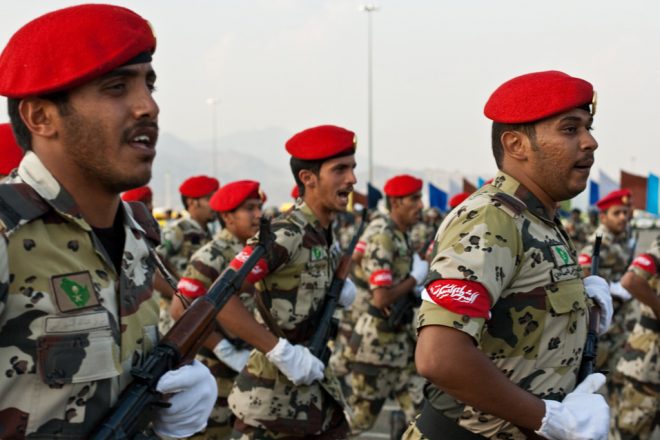 سعودی سیکیورٹی فورسز کی مکہ مکرمہ میں فوجی مشقیں
