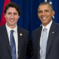 Obama and Canadian Prime Minister