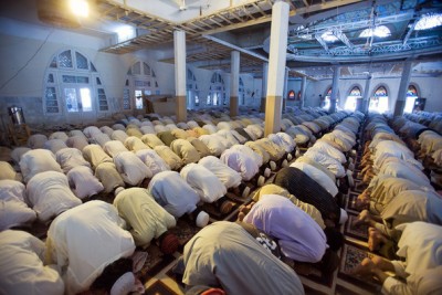 Prayers in Masjid