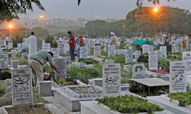 قبرستان ایک قومی مسئلہ