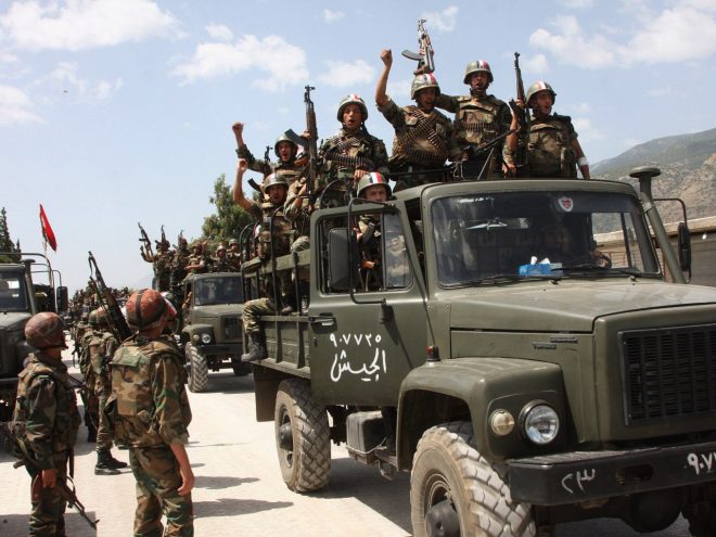 شامی فوج کا صوبے درعا کے قصبے شیخ مسکین پر قبضے کا دعویٰ