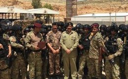آرمی چیف کا اردن میں اسپیشل آپریشن فورسز کی مشق کا جائزہ، آئی ایس پی آر