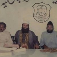 Dr. Fazal Haq Rizvi ,Khalid Pervez and Anjum Sahrai