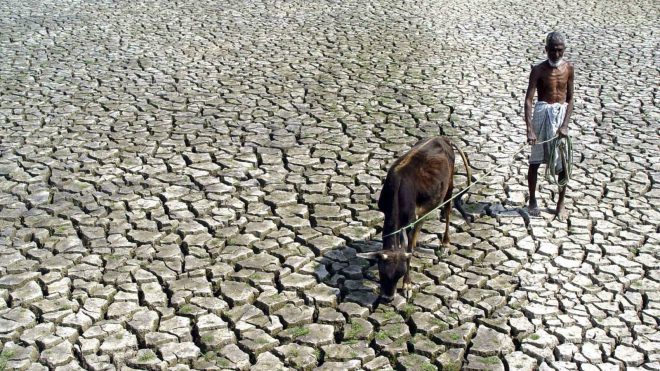 بھارت: قحط سالی میں شدت، چار ہزار گاؤں میں پانی کے ذخائر مکمل طور پر ختم