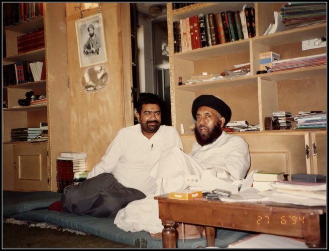 With Ayatollah Tayyab al Jazaeyri 27th of June 1994