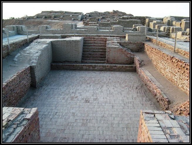 A Bath at Mohenjo Daro