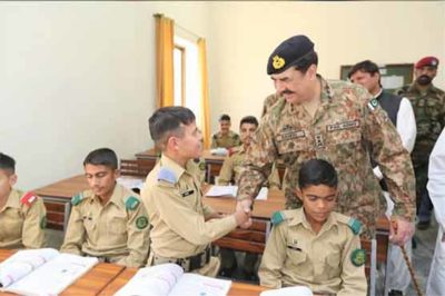Army Staff Visited South Waziristan
