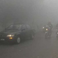 Traffic Accidents Polluted Fog