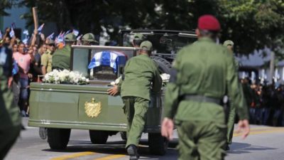 Fidel Castro Buried