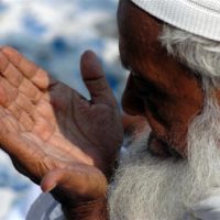 Old Man Praying