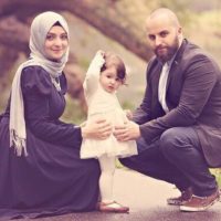 Muslim Couples with Child
