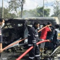 Thailand Passenger Van Accident