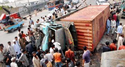 Karachi Road Accident