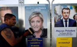 فرانس صدارتی انتخاب: میکوں اور لو پین میں حتمی مقابلہ ہو گا