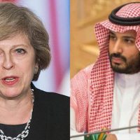 Theresa May-Mohammad bin Salman bin Abdulaziz
