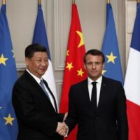 Xi Jinping - Emmanuel Macron