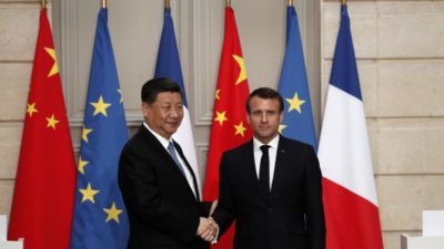  Xi Jinping - Emmanuel Macron