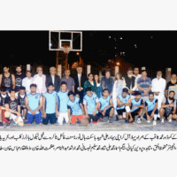 5th Pizza Hut Karachi Games basketball Event