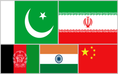 China, India, Afghanistan, Iran