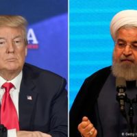 Donald Trump und Hassan Rohani
