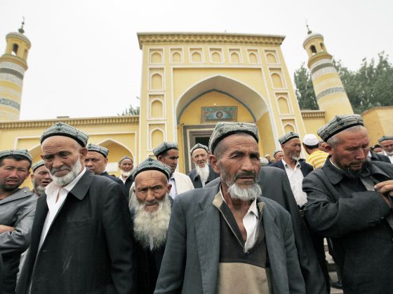 سنکیانگ میں آباد مسلمان