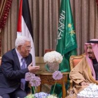 Mahmoud Abbas - Shah Salman bin Abdul Aziz