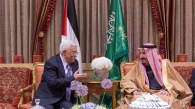 Mahmoud Abbas - Shah Salman bin Abdul Aziz