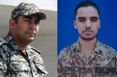 Major Adeel and Soldier Faraz