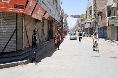 Quetta Shutterdown Strike