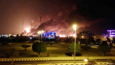 Saudi Arabia - Oil Factories Drone Attack