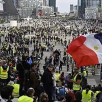 Yellow Jacket Demonstrators in France