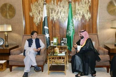 Imran Khan and Muhammad bin Salman