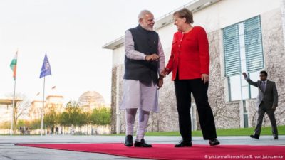 Narendra Modi - Angela Merkel