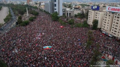 Proteste in Santiago
