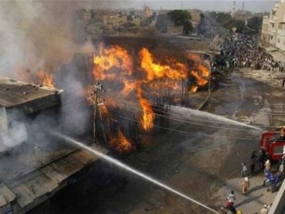 Karachi Fire
